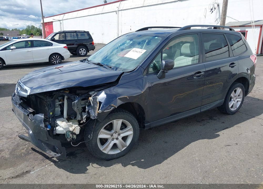 2016 SUBARU FORESTER 2.5I PREMIUM VIN: JF2SJADC9GH492525
