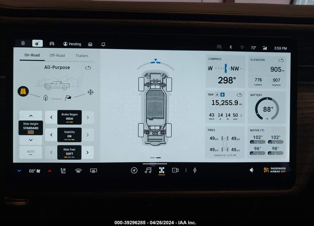 2022 RIVIAN R1T LAUNCH EDITION VIN: 7FCTGAAL4NN001678