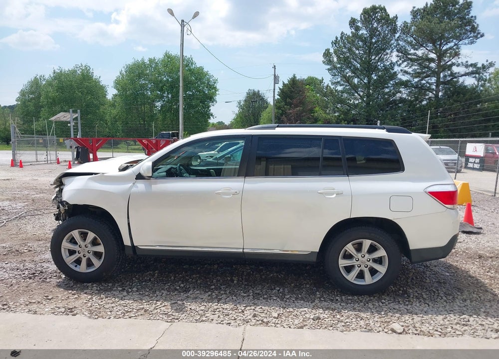 2012 TOYOTA HIGHLANDER BASE V6 VIN: 5TDZK3EH9CS082071