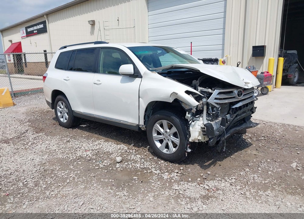 2012 TOYOTA HIGHLANDER BASE V6 VIN: 5TDZK3EH9CS082071