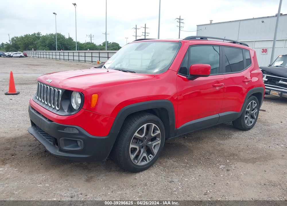2017 JEEP RENEGADE LATITUDE FWD VIN: ZACCJABB0HPG28645