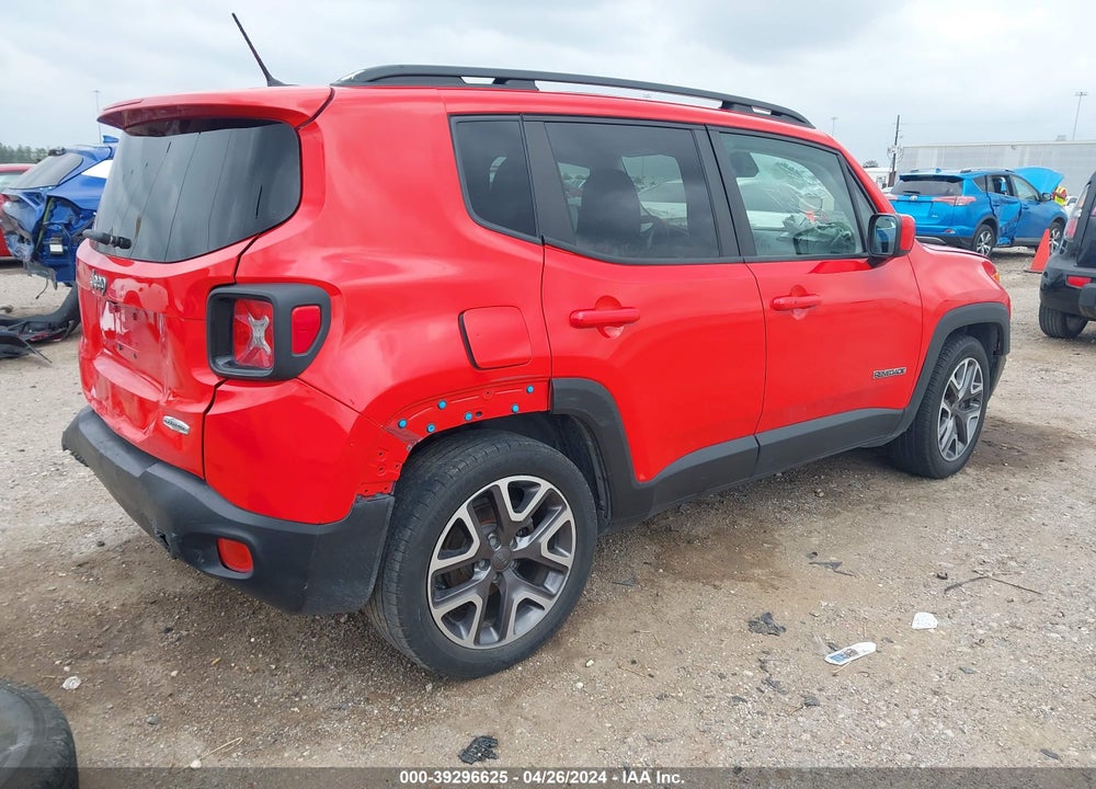 2017 JEEP RENEGADE LATITUDE FWD VIN: ZACCJABB0HPG28645