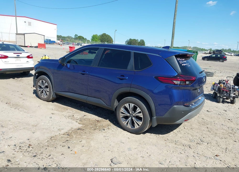 2022 NISSAN ROGUE SV FWD VIN: 5N1BT3BA6NC687560