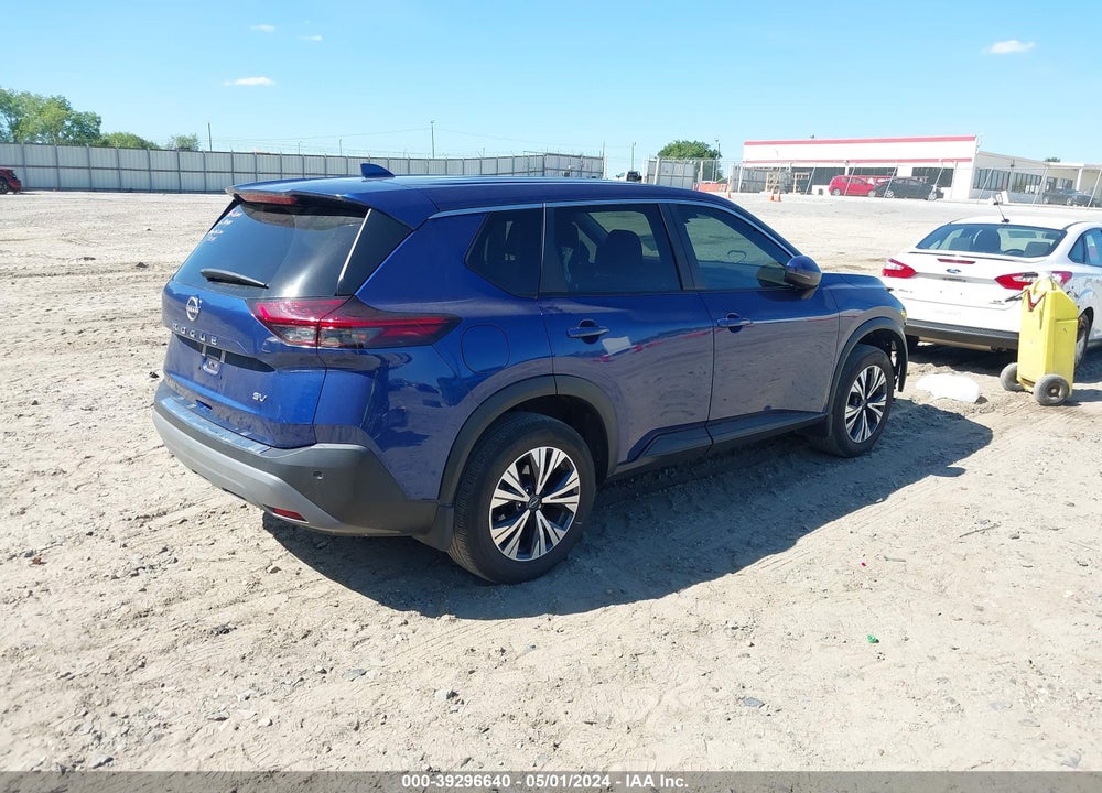 2022 NISSAN ROGUE SV FWD VIN: 5N1BT3BA6NC687560