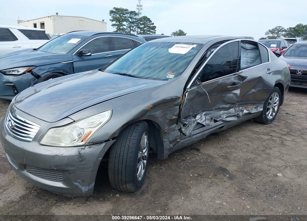 2008 INFINITI G35X VIN: JNKBV61F58M253446
