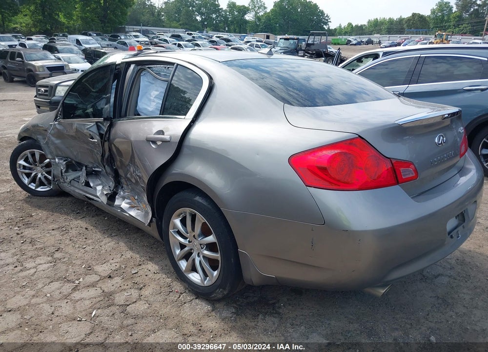 2008 INFINITI G35X VIN: JNKBV61F58M253446