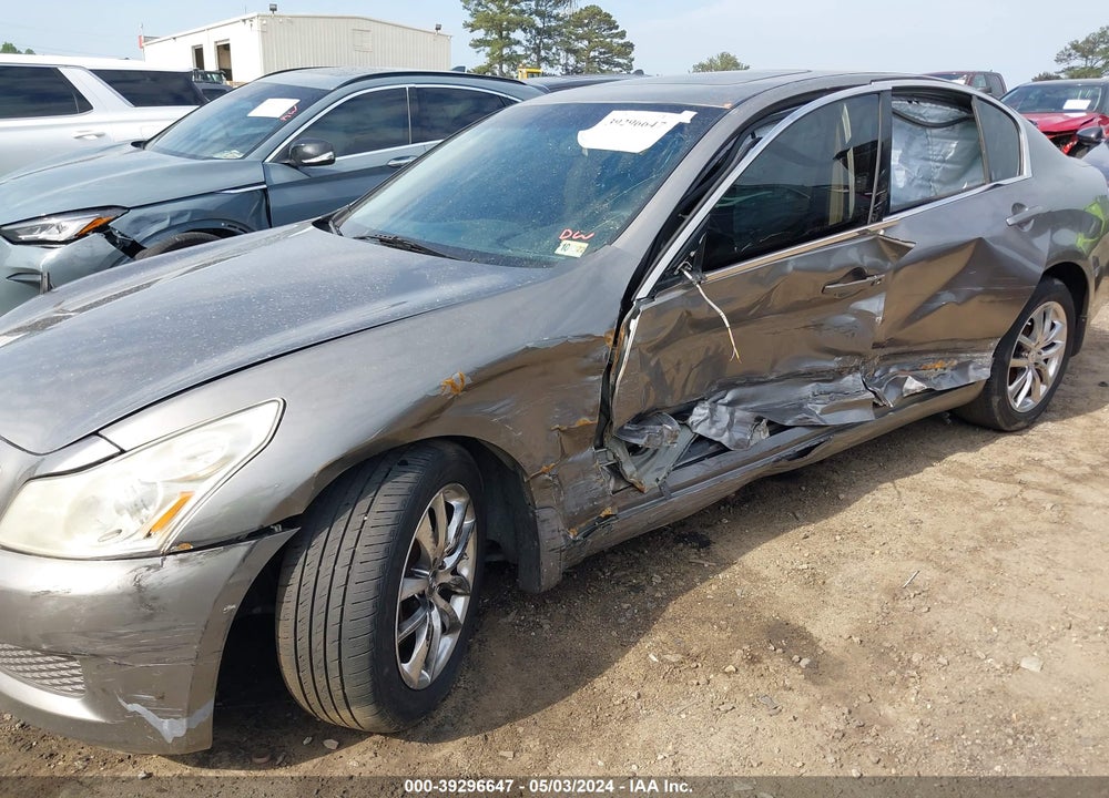 2008 INFINITI G35X VIN: JNKBV61F58M253446