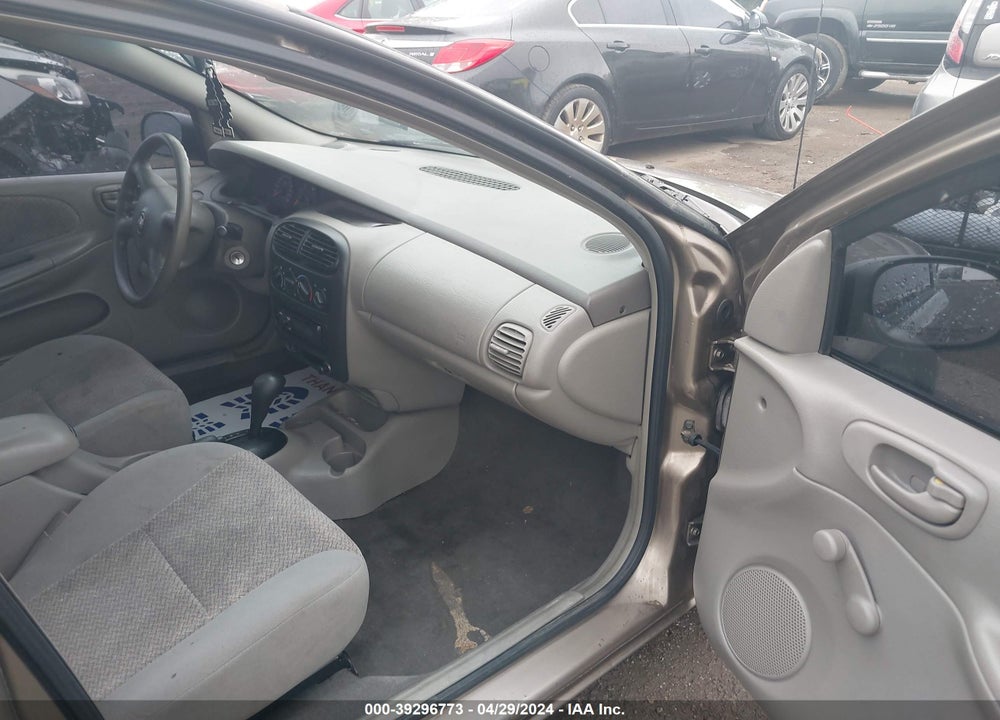 2000 DODGE NEON HIGHLINE VIN: 1B3ES46C8YD857813