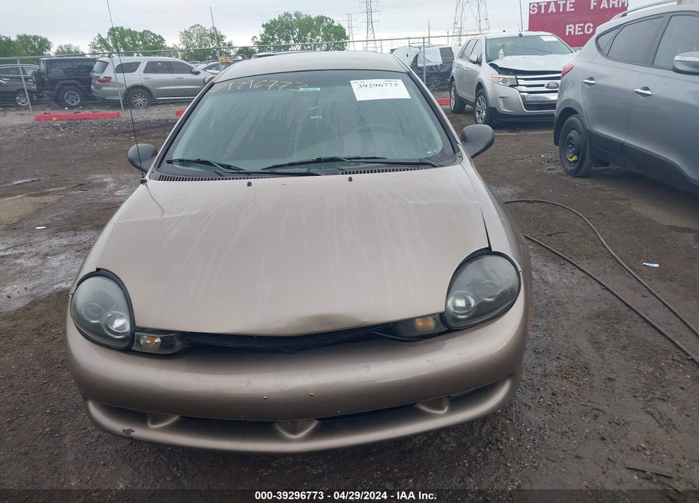 2000 DODGE NEON HIGHLINE VIN: 1B3ES46C8YD857813