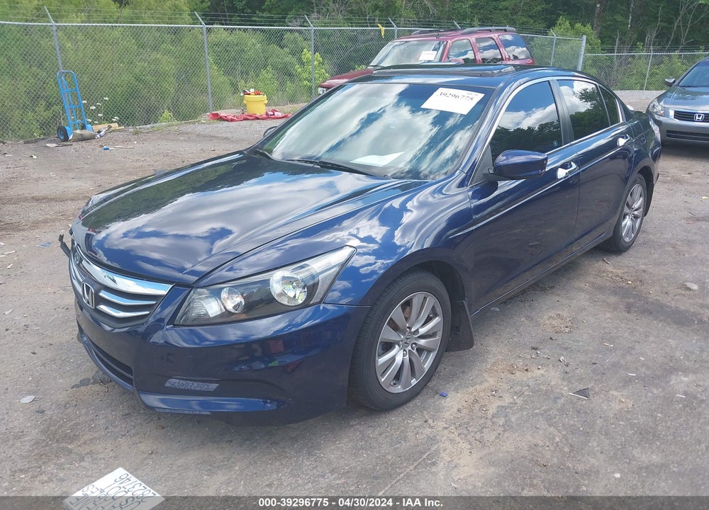 2012 HONDA ACCORD 2.4 EX VIN: 1HGCP2F76CA113413