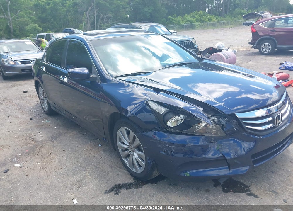 2012 HONDA ACCORD 2.4 EX VIN: 1HGCP2F76CA113413