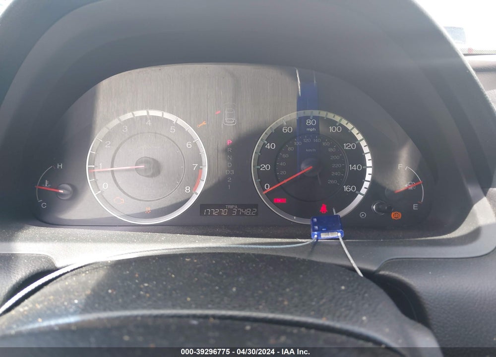 2012 HONDA ACCORD 2.4 EX VIN: 1HGCP2F76CA113413