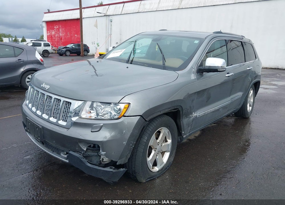 2013 JEEP GRAND CHEROKEE OVERLAND SUMMIT VIN: 1C4RJFCT5DC570738