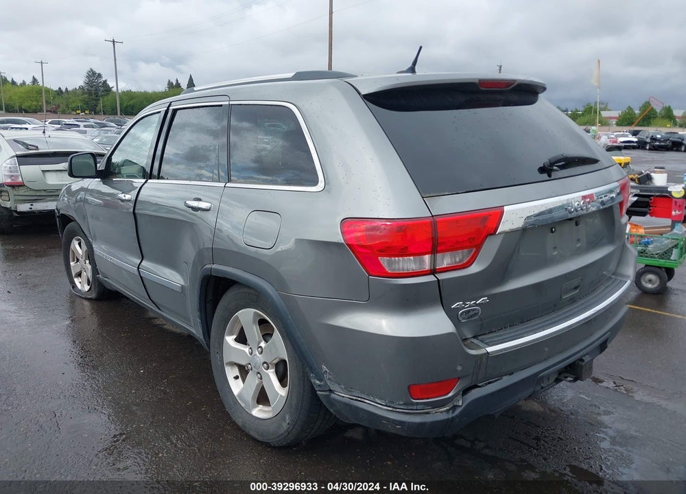 2013 JEEP GRAND CHEROKEE OVERLAND SUMMIT VIN: 1C4RJFCT5DC570738