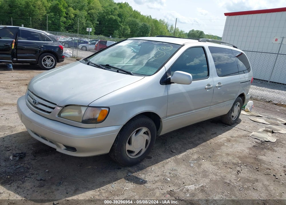 2002 TOYOTA SIENNA LE VIN: 4T3ZF13C92U496173