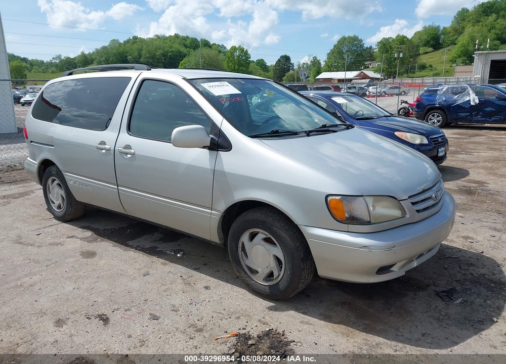 2002 TOYOTA SIENNA LE VIN: 4T3ZF13C92U496173