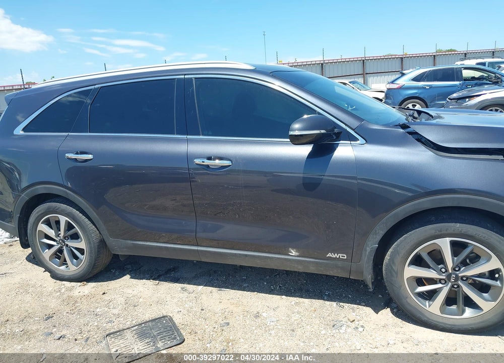 2019 KIA SORENTO 3.3L EX VIN: 5XYPHDA53KG471033