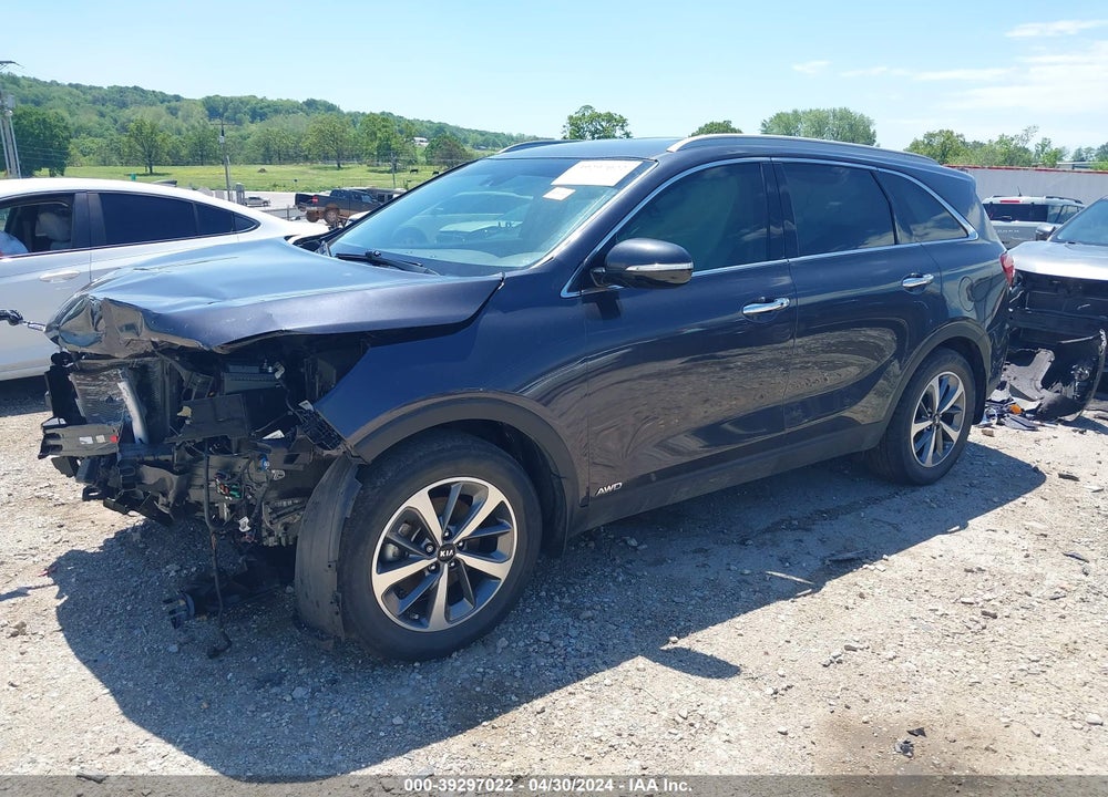2019 KIA SORENTO 3.3L EX VIN: 5XYPHDA53KG471033