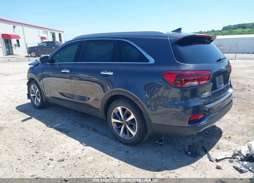 2019 KIA SORENTO 3.3L EX VIN: 5XYPHDA53KG471033
