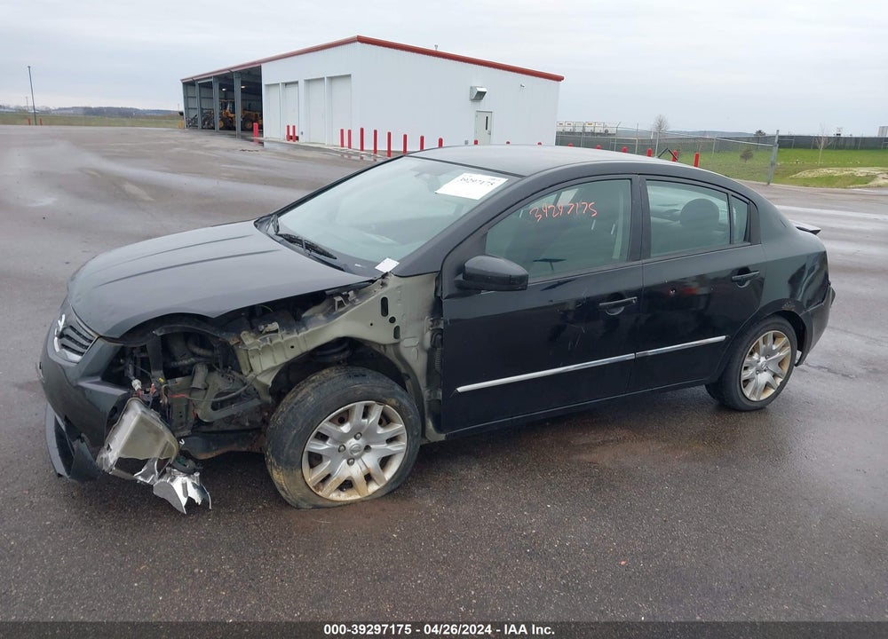 2012 NISSAN SENTRA 2.0 S VIN: 3N1AB6AP0CL610133