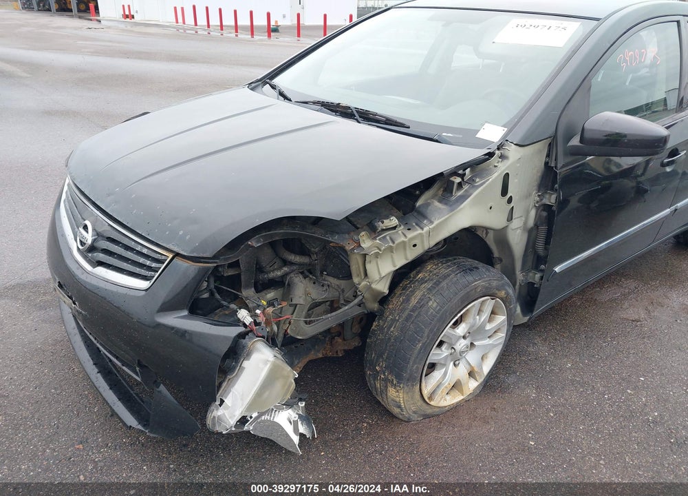 2012 NISSAN SENTRA 2.0 S VIN: 3N1AB6AP0CL610133