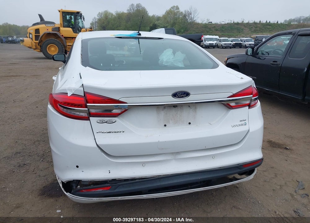 2017 FORD FUSION HYBRID SE VIN: 3FA6P0LUXHR243448