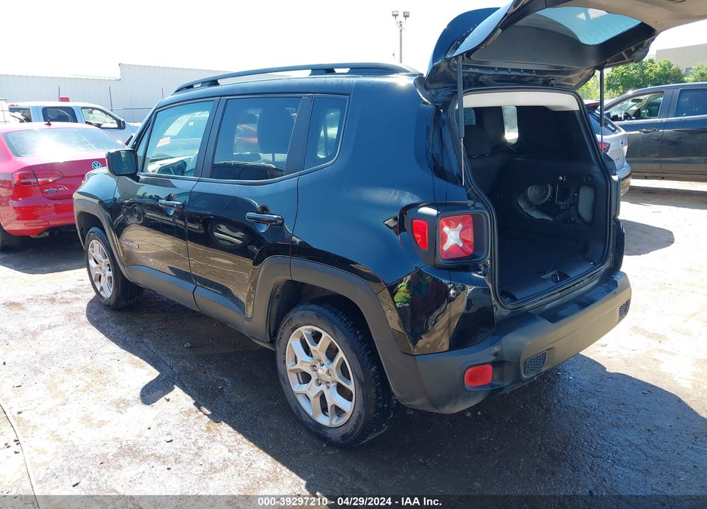 2018 JEEP RENEGADE LATITUDE 4X4 VIN: ZACCJBBB4JPH15511