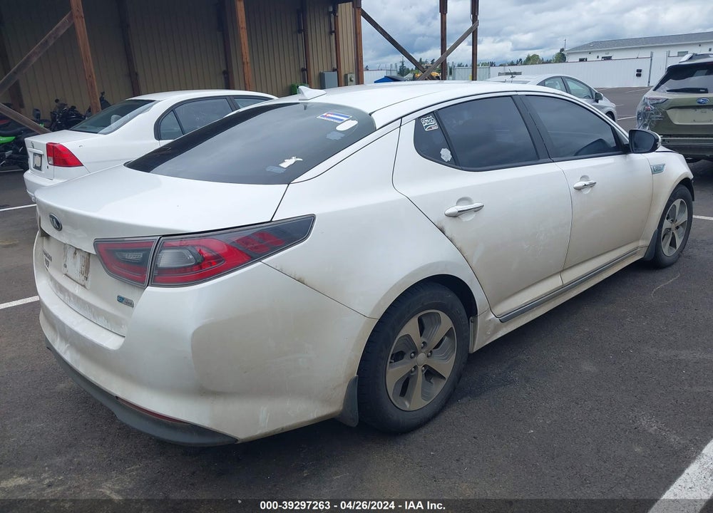 2014 KIA OPTIMA HYBRID LX VIN: KNAGM4AD4E5067056