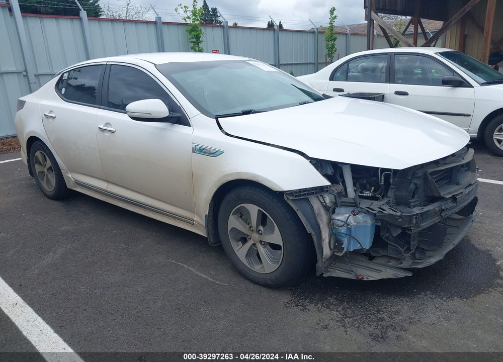 2014 KIA OPTIMA HYBRID LX VIN: KNAGM4AD4E5067056