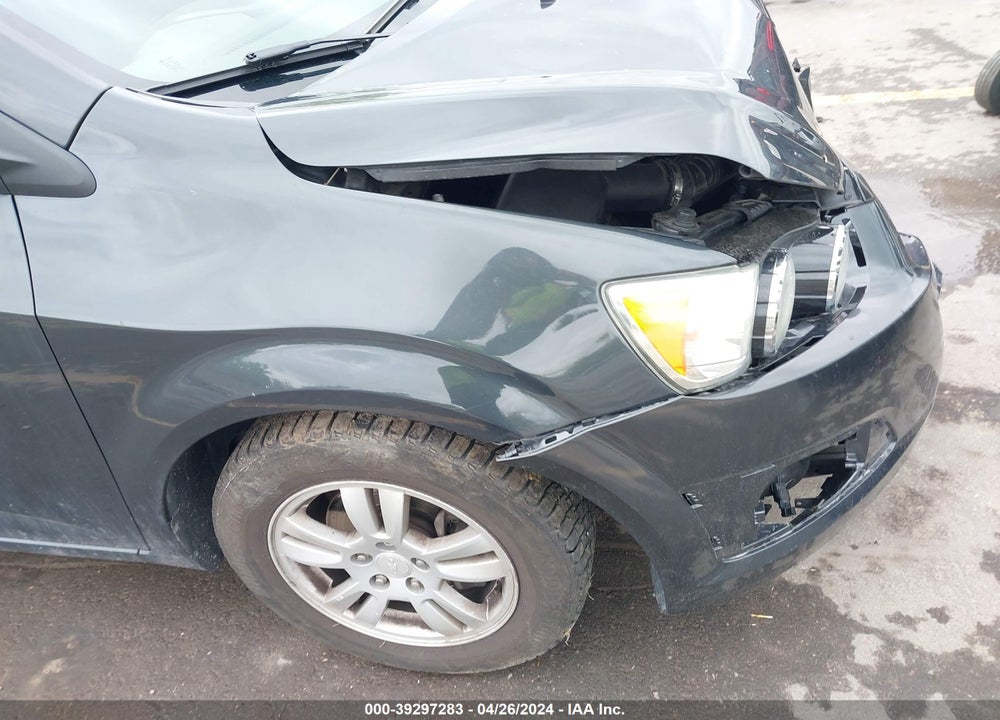 2014 CHEVROLET SONIC LT AUTO VIN: 1G1JC5SB7E4208733