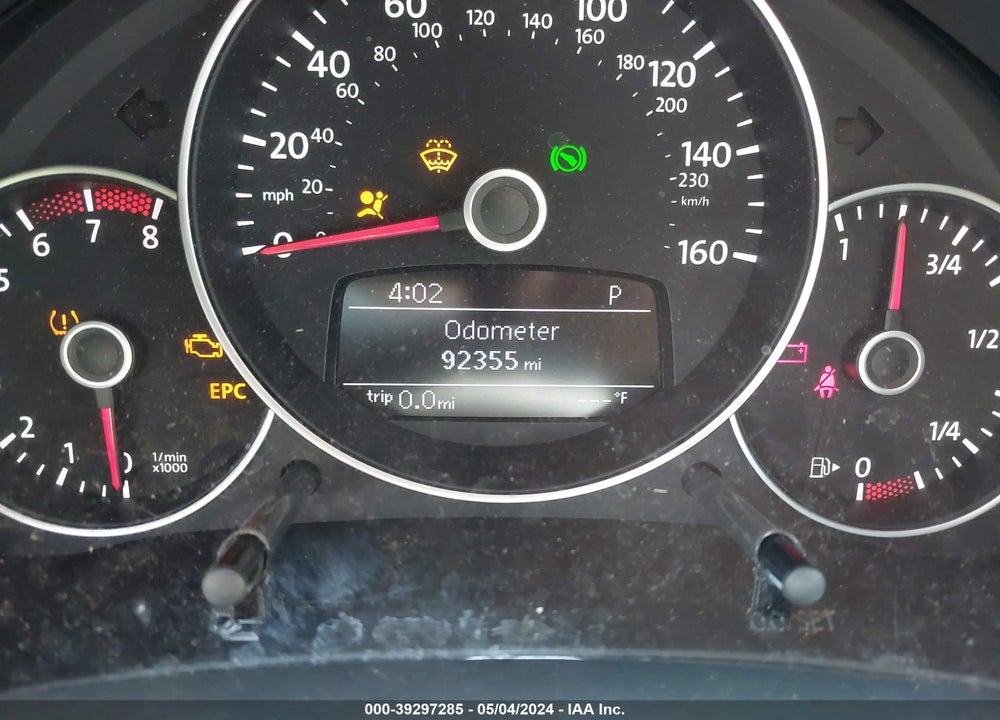 2012 VOLKSWAGEN BEETLE 2.5L VIN: 3VWJX7AT8CM664658