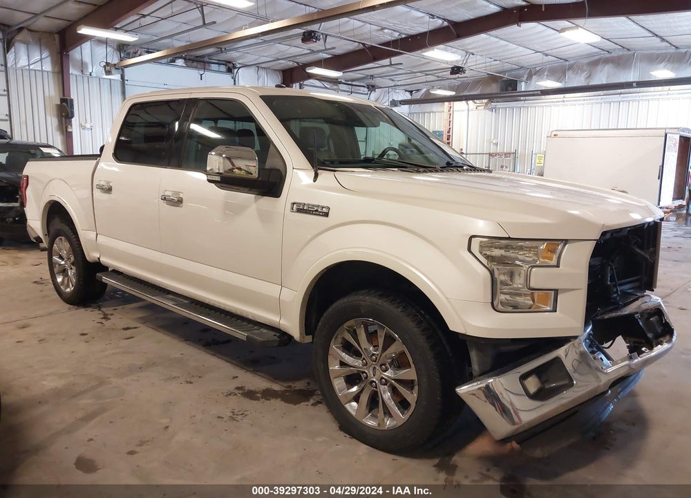 2016 FORD F-150 LARIAT VIN: 1FTEW1EF0GKE44551