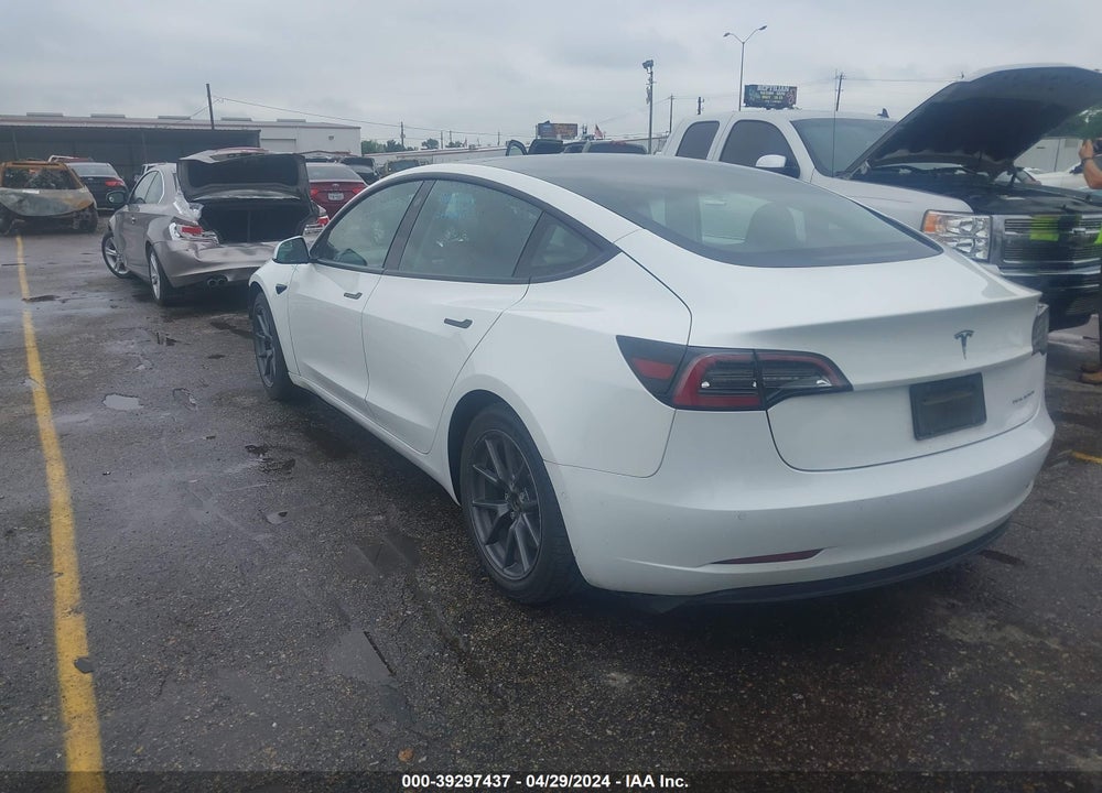 2021 TESLA MODEL 3 LONG RANGE DUAL MOTOR ALL-WHEEL DRIVE VIN: 5YJ3E1EB3MF902020