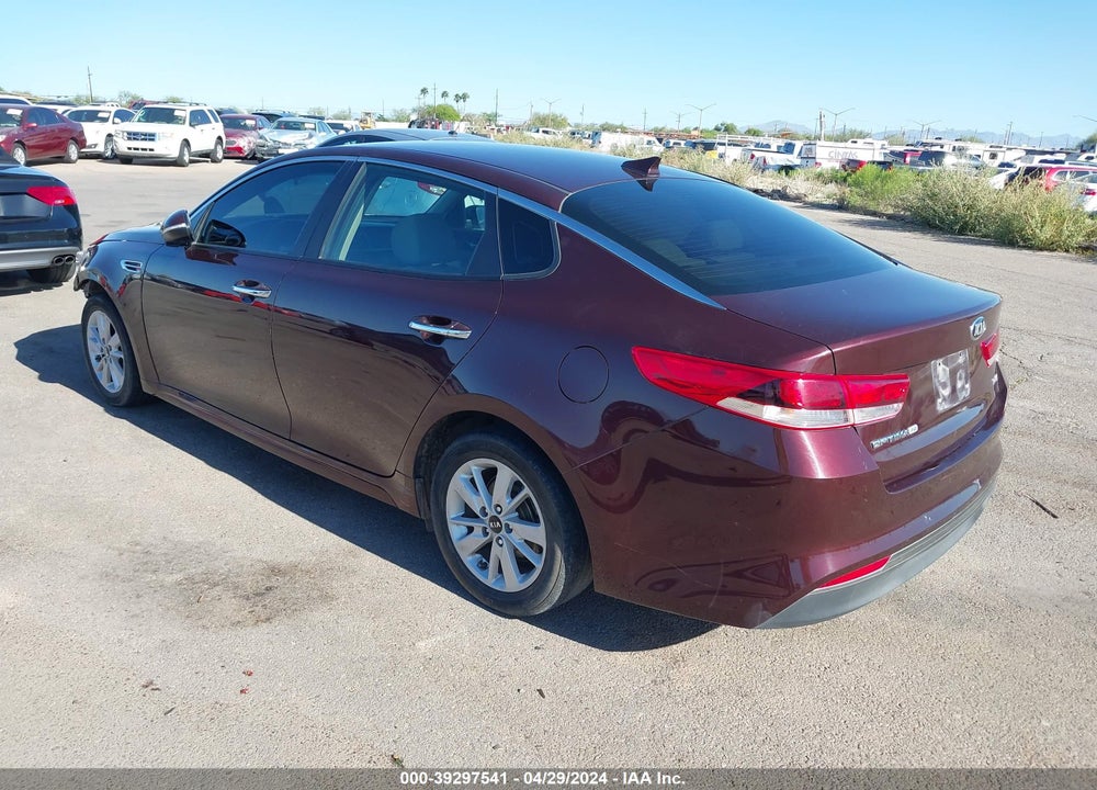 2017 KIA OPTIMA LX VIN: 5XXGT4L32HG168607