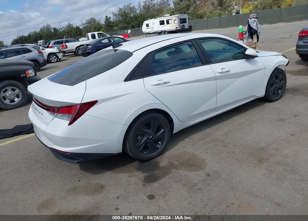 2021 HYUNDAI ELANTRA SEL VIN: 5NPLM4AG9MH032930