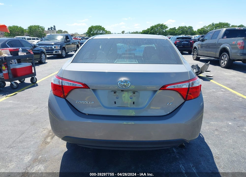2016 TOYOTA COROLLA VIN: 2T1BURHE4GC732777