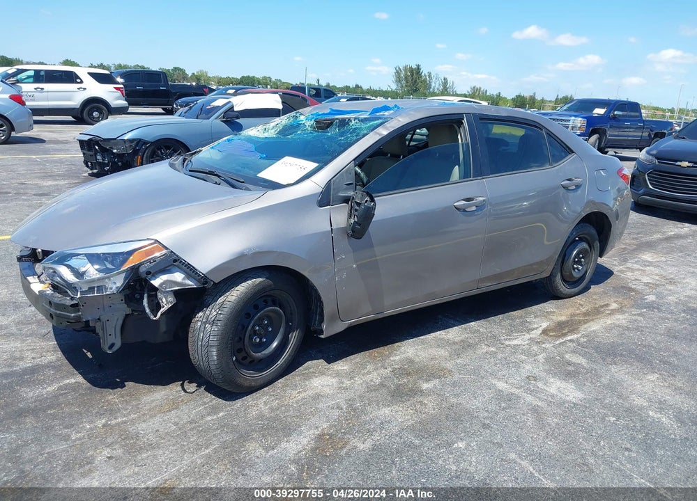 2016 TOYOTA COROLLA VIN: 2T1BURHE4GC732777