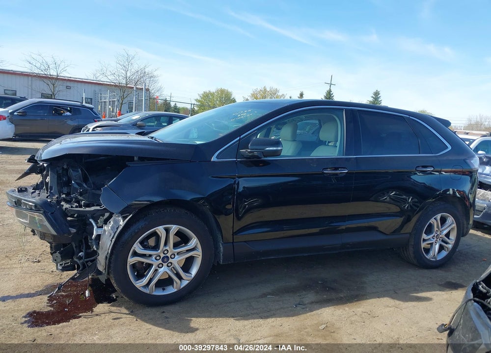 2018 FORD EDGE TITANIUM VIN: 2FMPK4K96JBB44935