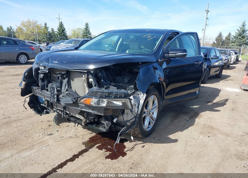 2018 FORD EDGE TITANIUM VIN: 2FMPK4K96JBB44935