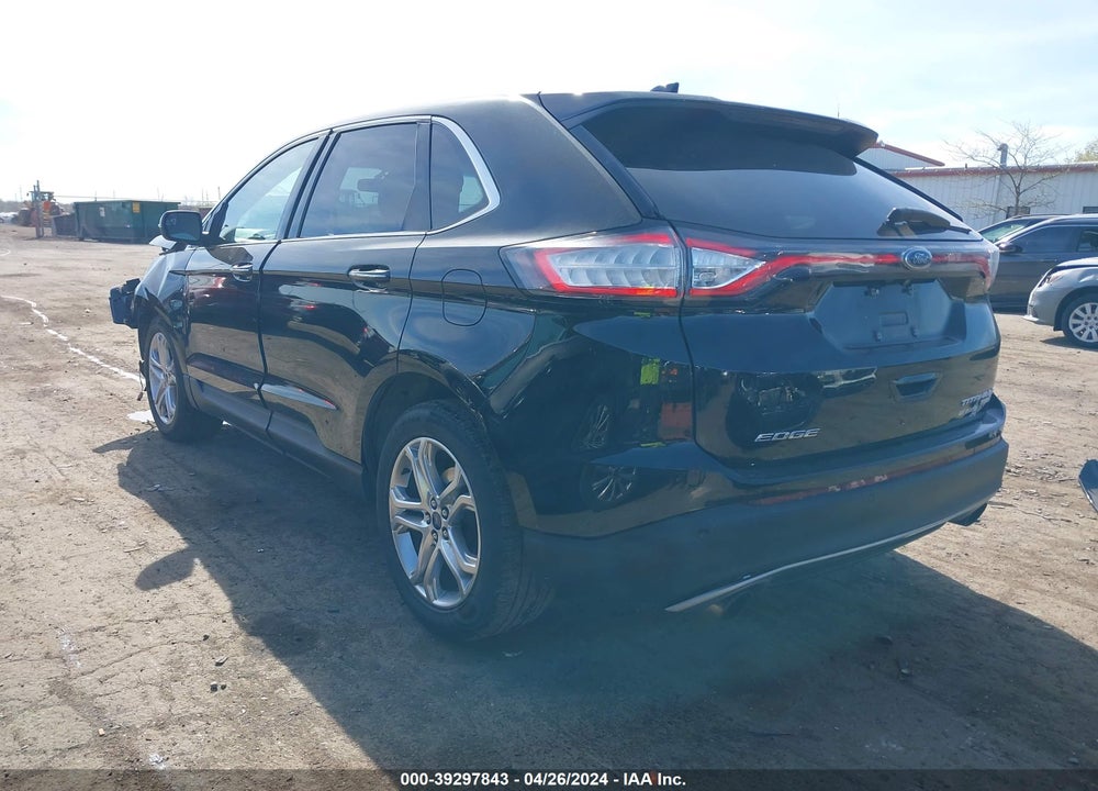 2018 FORD EDGE TITANIUM VIN: 2FMPK4K96JBB44935