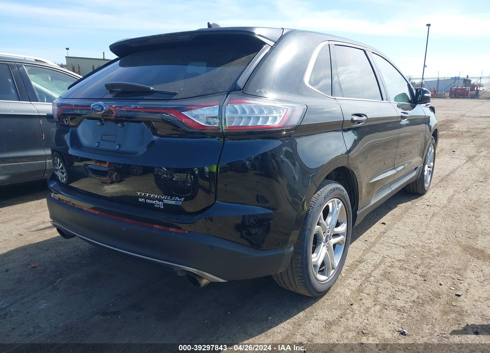 2018 FORD EDGE TITANIUM VIN: 2FMPK4K96JBB44935