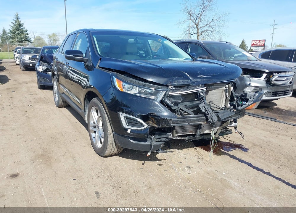 2018 FORD EDGE TITANIUM VIN: 2FMPK4K96JBB44935