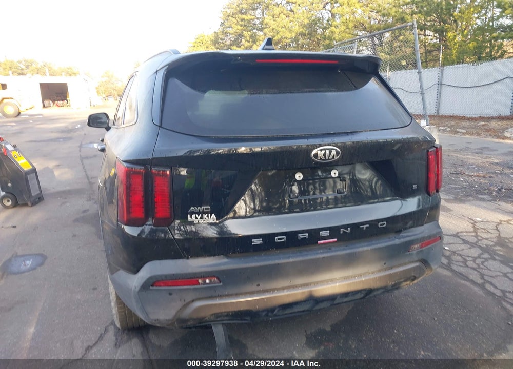 2021 KIA SORENTO S VIN: 5XYRLDLC3MG001798