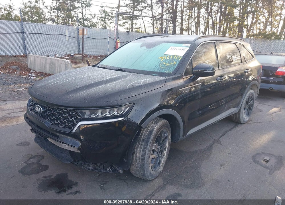 2021 KIA SORENTO S VIN: 5XYRLDLC3MG001798