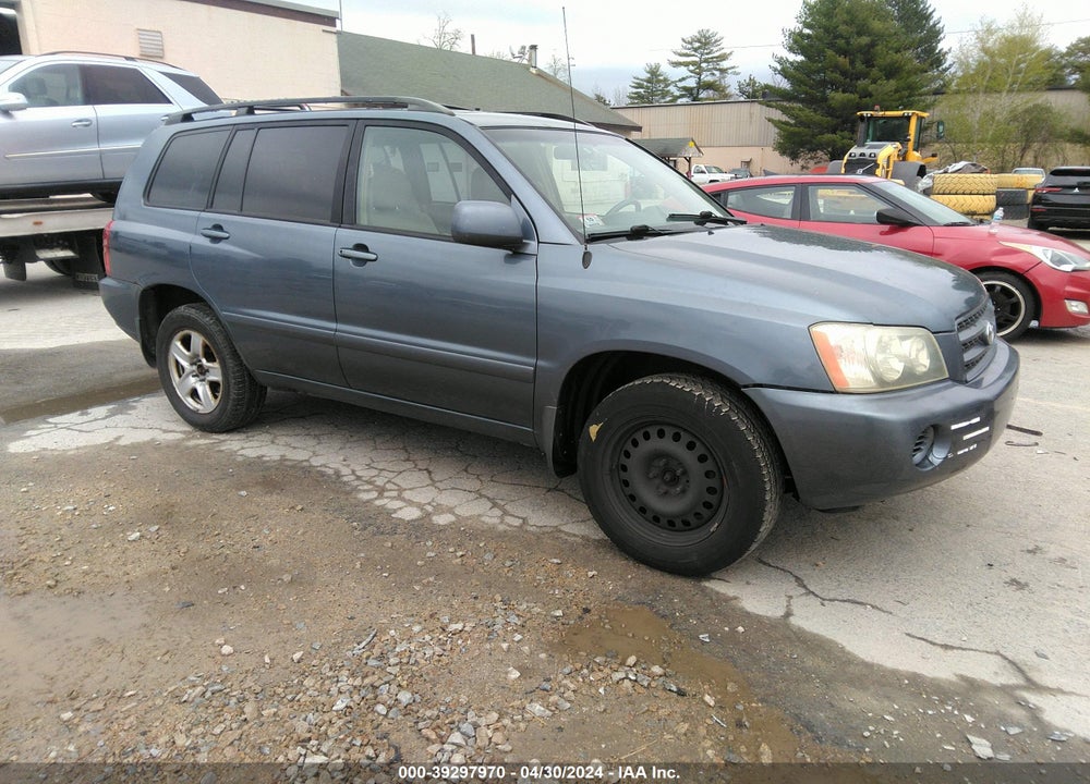 2003 TOYOTA HIGHLANDER V6 VIN: JTEHF21A230118555
