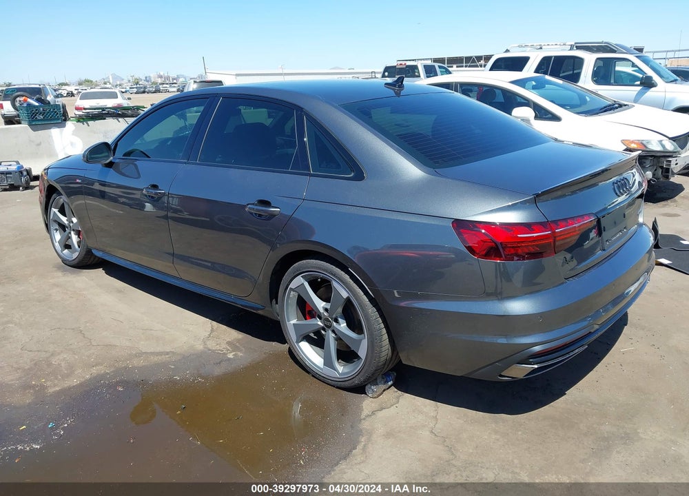 2024 AUDI A4 PREMIUM PLUS 45 TFSI S LINE QUATTRO S TRONIC VIN: WAUEAAF43RN000543
