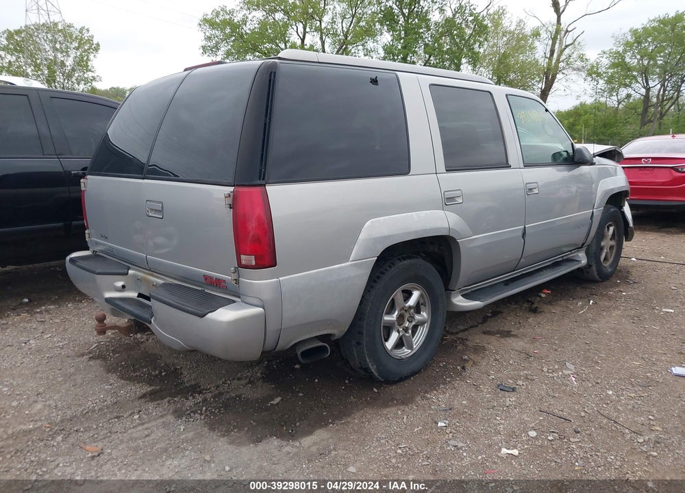 2000 GMC YUKON DENALI VIN: 1GKEK13R2YR101021