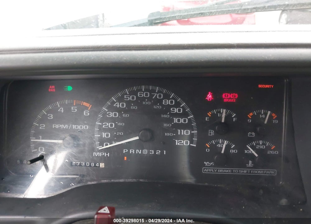 2000 GMC YUKON DENALI VIN: 1GKEK13R2YR101021