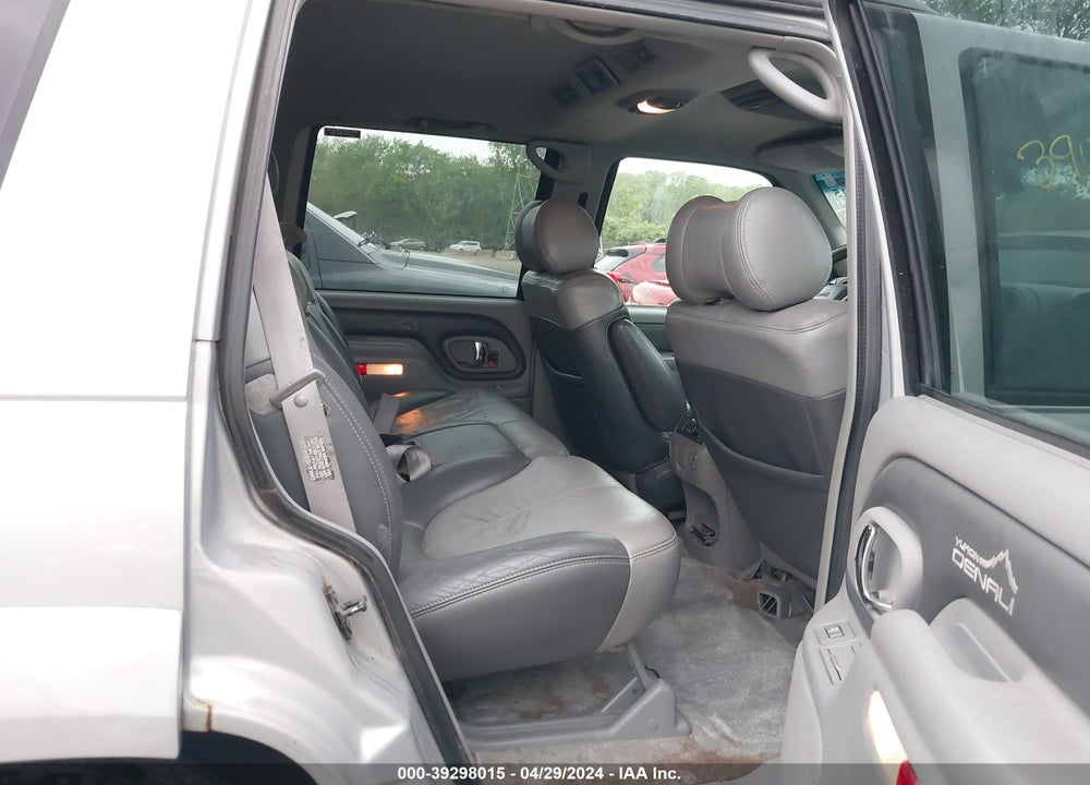 2000 GMC YUKON DENALI VIN: 1GKEK13R2YR101021
