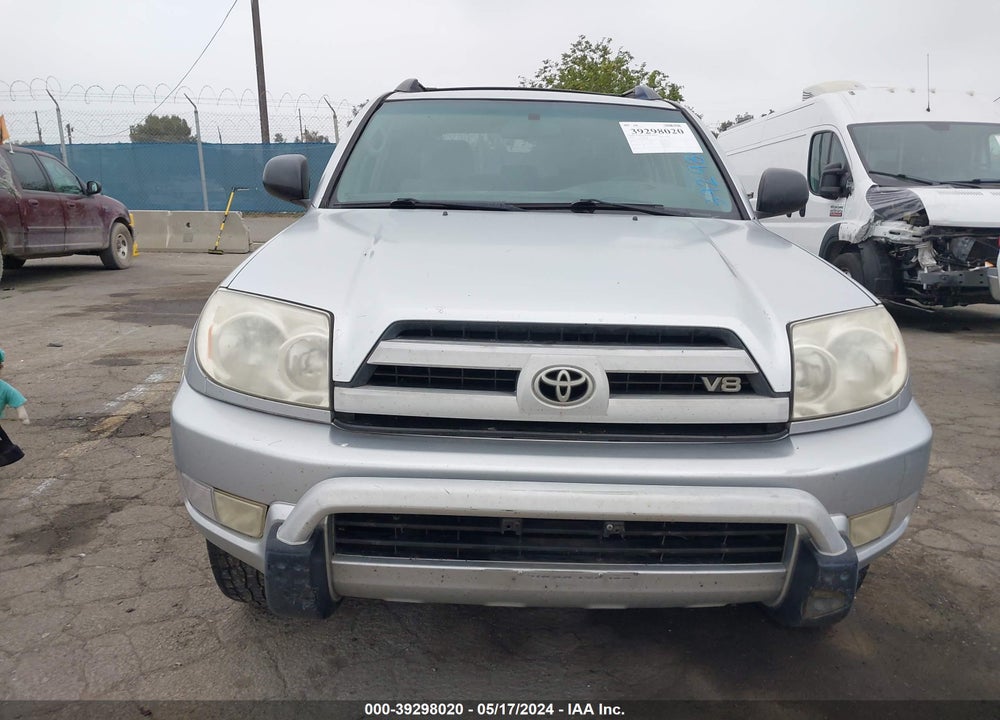 2004 TOYOTA 4RUNNER SR5 V8 VIN: JTEZT14R548004688